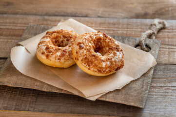 Two donuts