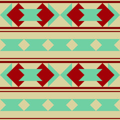 Obraz premium Streszczenie wektor wzór w stylu projektowania Santa Fe