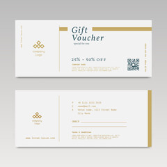 Elegant Gift Voucher Sale with Simple design