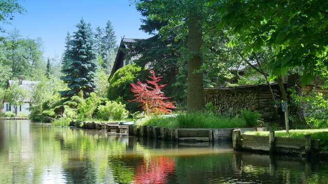 Wasserweg im Spreewald