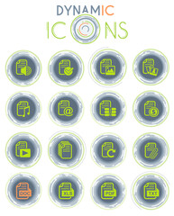 document dynamic icons