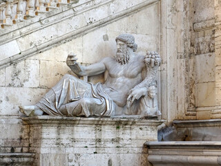Fototapeta na wymiar Statue Rome