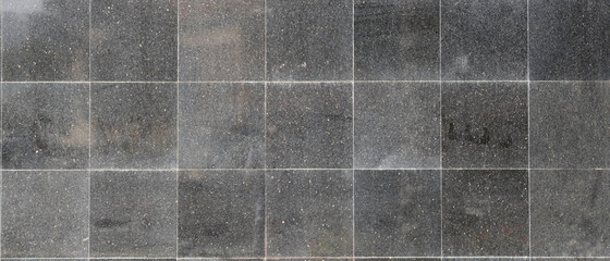 Stone tiles wall texture background, copy space photo