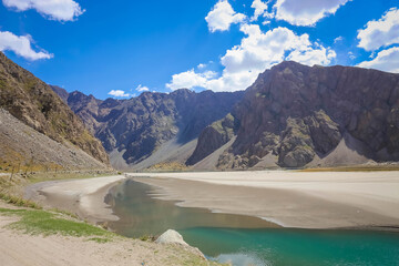 mountain river in the mountains