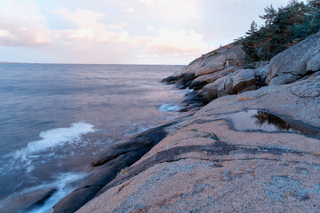 Półwyspep Osteroya w Sandefjord, widok na fjord