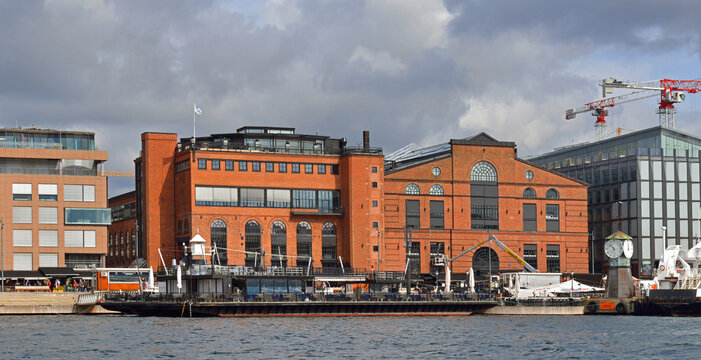 Aker Brygge is neighbourhood in Oslo, popular area for shopping, dining, and entertainment, as well as high-end residential area. Norway