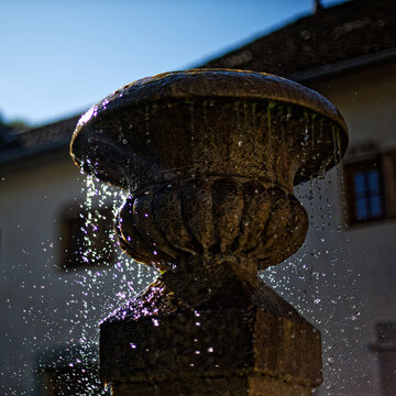 Fontaine du Clos des Capucins &agrave; Meylan