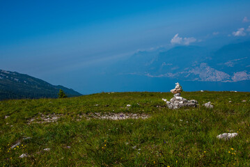 Cairn on Monte Baldo