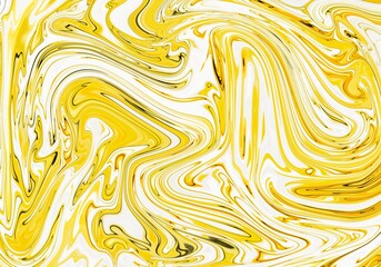 Abstract Yellow Marble Background