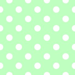 Polka dot pattern. Simple polka dots are repeated. Suitable design as a background, wrapping paper, packaging and more.Regular filled circles as a seamless texture.