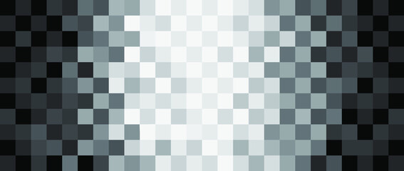 mosaic background of black and white squares