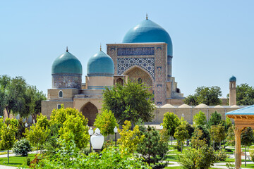 Kok-Gumbaz Mosque, 15th century, Shahrisabz, Uzbekistan