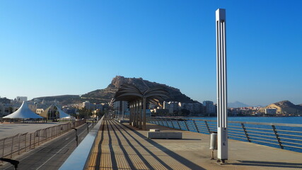 Alicante ciudad marinera en el mediterráneo