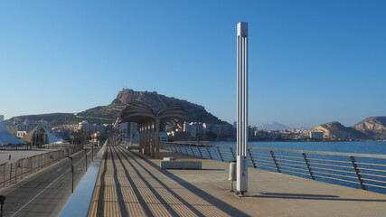 Alicante zona del puerto con tradición marinera
