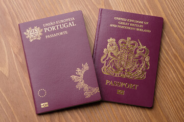 British National Oversea (BNO) Passport and Portuguese foreign Passport 