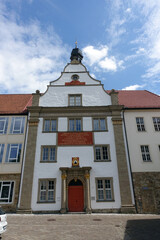 Barockfassade des Bischöflichen Gymnasiums Jesephinum