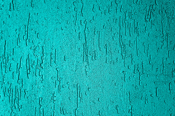 Obraz premium Turquoise wall texture background