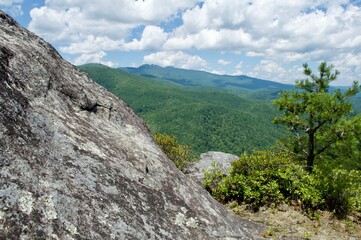 rocky mountain landscape