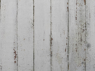 Weathered white wooden background.