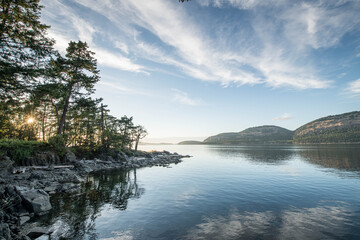 Evening in the Gulf Islands