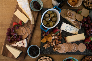 wine and cheese