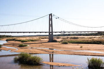 The Save River or Sabi River bridge which connects the provinces of Gaza and Inhambane to the south, from those of Manica and Sofala to the north of Mozambique