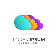 cloud logo design
