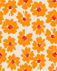 seamless flower pattern, floral print.