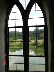 window in the church