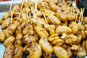 Thai Grilled Squid with Spicy Seafood Sauce