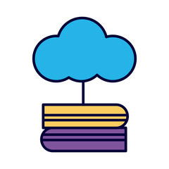 electronic books with cloud computing education online line style