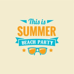 Summer holidays design