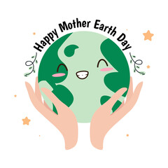 Happy mother earth day card