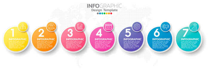 Infographic elements for content, diagram, flowchart, steps, parts, timeline, workflow, chart.