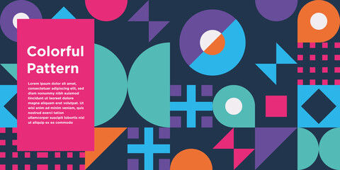 Colorful Geometric Pattern