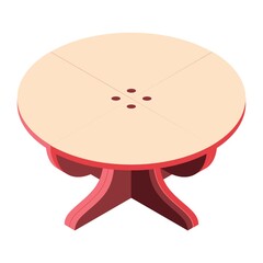 Isometric table frame