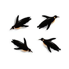 Isometric penguins © captainvector