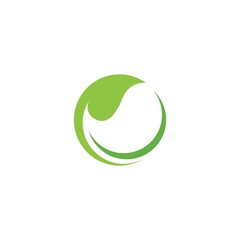 Green leaf logo