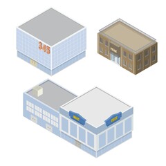 Isometric buildings