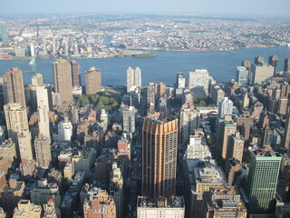 New York view from up