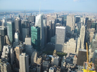 Obraz premium New York view from up