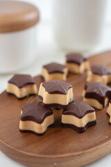 sugar free Chocolate Truffles Balls with peanut butter