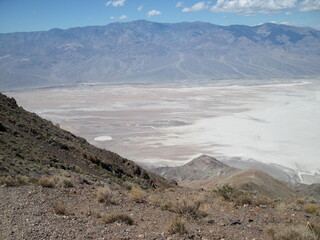 View on the arid landscape of the  Death Valley National Park, California, USA