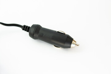 charging a cigarette lighter on a white background