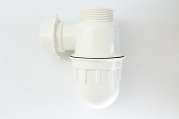 sewer pipe adapter on a white background