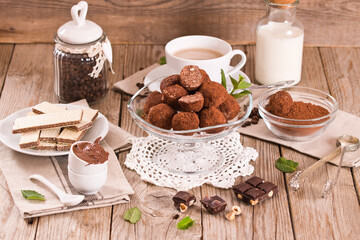 Chocolate truffles.
