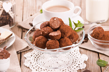 Chocolate truffles.
