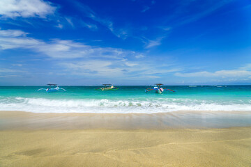 Fototapeta na wymiar Kuta beach in Bali Indonesia