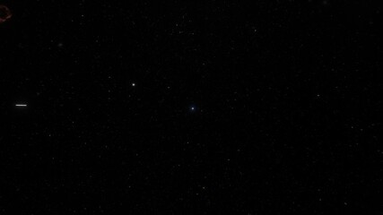 realistic exoplanet, beautiful alien planet in far space, detailed planet surface, science fiction wallpaper, cosmic landscape 3d render