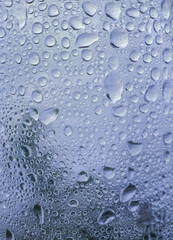 rain water in the window